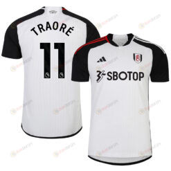 Adama Traor? 11 Fulham FC 2023-24 Premier League Home Men Jersey - White