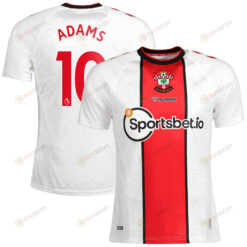Adams 10 Southampton 2022/23 Home Men Jersey - White