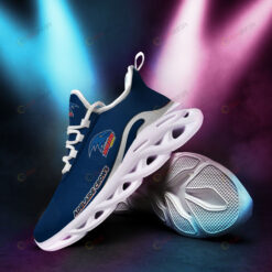 Adelaide Crows Logo Pattern 3D Max Soul Sneaker Shoes In Blue