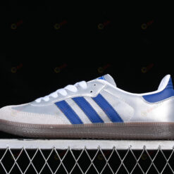 Adidas Samba OG Silver Blue Shoes Sneakers