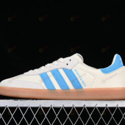 Adidas Samba OG Sporty & Rich Beige Blue Shoes Sneakers