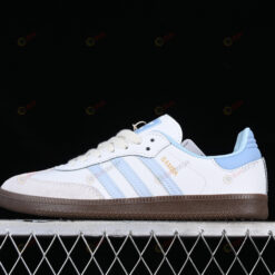 Adidas Samba OG 'White Halo Blue Gum' Shoes Sneakers