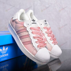 Adidas Superstar Cloud White/ Pink Shoes Sneakers