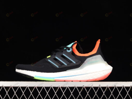 Adidas Ultraboost 22 HEAT.DRY Core Black / Sky Rush Shoes Sneakers