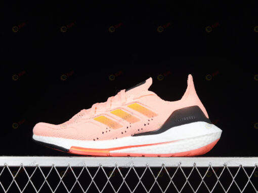 Adidas Ultraboost 22 HEAT.DRY Light Flash Orange Shoes Sneakers