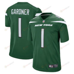 Ahmad Sauce Gardner 1 New York Jets 2022 Draft First Round Pick Game Jersey In Gotham Green
