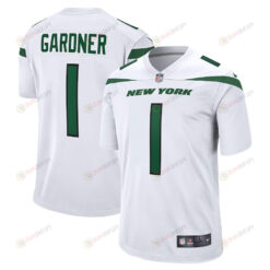 Ahmad Sauce Gardner 1 New York Jets 2022 Draft First Round Pick Game Jersey In White