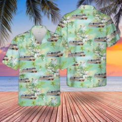 Aida Cruises Summer Hawaiian Shirt Beach Short Sleeve