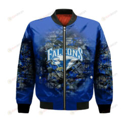 Air Force Falcons Bomber Jacket 3D Printed Camouflage Vintage