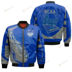 Air Force Falcons Bomber Jacket 3D Printed - Fire Football