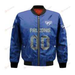 Air Force Falcons Bomber Jacket 3D Printed Team Logo Custom Text And Number