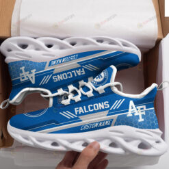 Air Force Falcons Logo Custom Name Pattern 3D Max Soul Sneaker Shoes