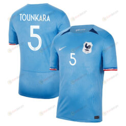 Aissatou Tounkara 5 France Women's National Team 2023-24 Home Men Jersey