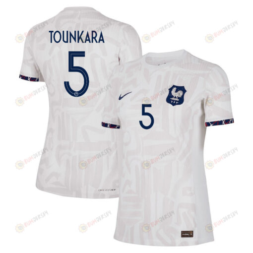 Aissatou Tounkara 5 France Women's National Team 2023-24 World Cup Away Women Jersey