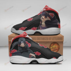 Akatsuki Itachi X Sasuke Shoes Nrt Anime Air Jordan 13 Shoes Sneakers