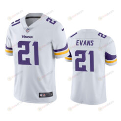 Akayleb Evans 21 Minnesota Vikings White Vapor Limited Jersey
