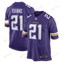 Akayleb Evans Minnesota Vikings Game Player Jersey - Purple