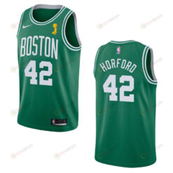 Al Horford 42 2022 Final Champions Jersey Icon Edition Green