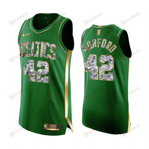 Al Horford Celtics 42 2022 Playoffs Jersey Green Diamond Edition