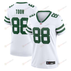Al Toon 88 New York Jets Women's Player Game Jersey - White