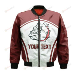 Alabama A&M Bulldogs Bomber Jacket 3D Printed Curve Style Sport