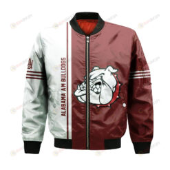 Alabama A&M Bulldogs Bomber Jacket 3D Printed Half Style