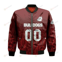 Alabama A&M Bulldogs Bomber Jacket 3D Printed Team Logo Custom Text And Number