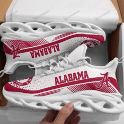 Alabama Crimson Tide 3D Max Soul Sneaker Shoes