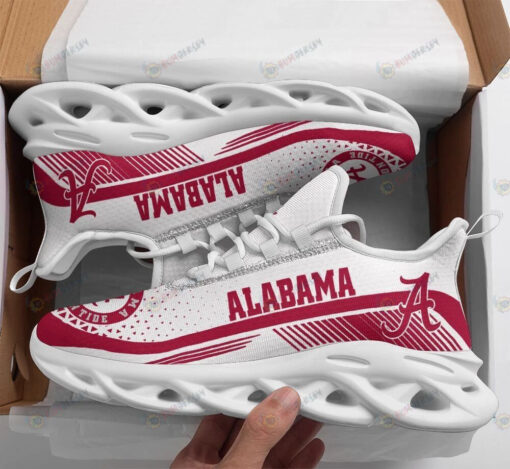 Alabama Crimson Tide 3D Max Soul Sneaker Shoes