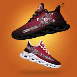 Alabama Crimson Tide Logo Broken Pattern 3D Max Soul Sneaker Shoes