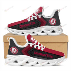 Alabama Crimson Tide Logo Pattern 3D Max Soul Sneaker Shoes