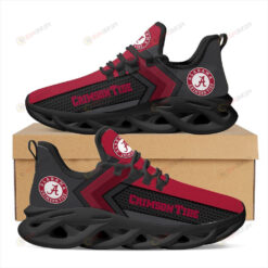 Alabama Crimson Tide Logo Polka Dot Pattern 3D Max Soul Sneaker Shoes