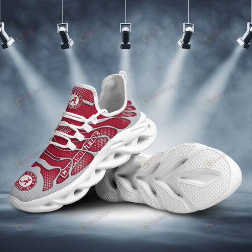 Alabama Crimson Tide Logo Unique Pattern 3D Max Soul Sneaker Shoes