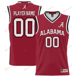 Alabama Crimson Tide NIL Men Basketball Custom Jersey - Crimson