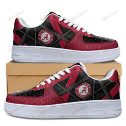 Alabama Crimson Tide Team Logo Pattern Air Force 1 Printed