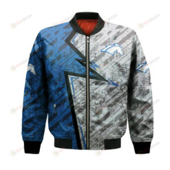 Alabama Huntsville Chargers Bomber Jacket 3D Printed Abstract Pattern Sport