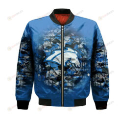 Alabama Huntsville Chargers Bomber Jacket 3D Printed Camouflage Vintage