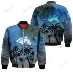 Alabama Huntsville Chargers Bomber Jacket 3D Printed Coconut Tree Tropical Grunge