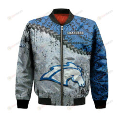 Alabama Huntsville Chargers Bomber Jacket 3D Printed Grunge Polynesian Tattoo