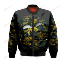 Alabama State Hornets Bomber Jacket 3D Printed Camouflage Vintage