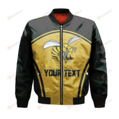 Alabama State Hornets Bomber Jacket 3D Printed Curve Style Sport