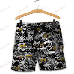 Alabama State Hornets Men Shorts Tropical Seamless