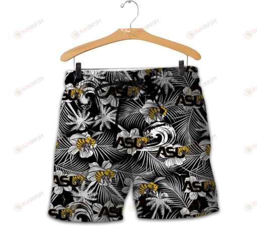 Alabama State Hornets Men Shorts Tropical Seamless