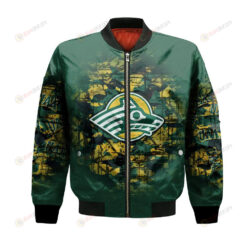 Alaska Anchorage Seawolves Bomber Jacket 3D Printed Camouflage Vintage