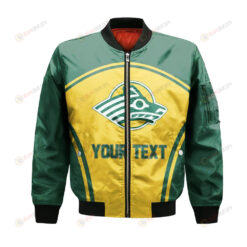 Alaska Anchorage Seawolves Bomber Jacket 3D Printed Curve Style Sport