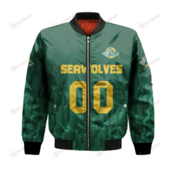 Alaska Anchorage Seawolves Bomber Jacket 3D Printed Team Logo Custom Text And Number