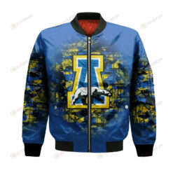 Alaska Nanooks Bomber Jacket 3D Printed Camouflage Vintage