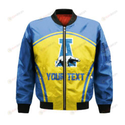 Alaska Nanooks Bomber Jacket 3D Printed Curve Style Sport