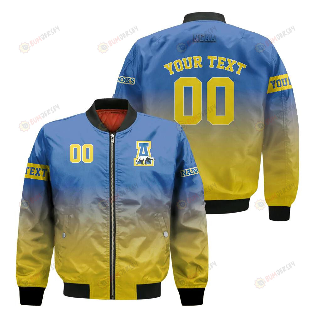 Alaska Nanooks Fadded Bomber Jacket 3D Printed