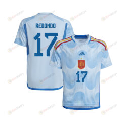 Alba Redondo 17 Spain 1 Star Women's National Team 2023-24 World Cup Away Jersey